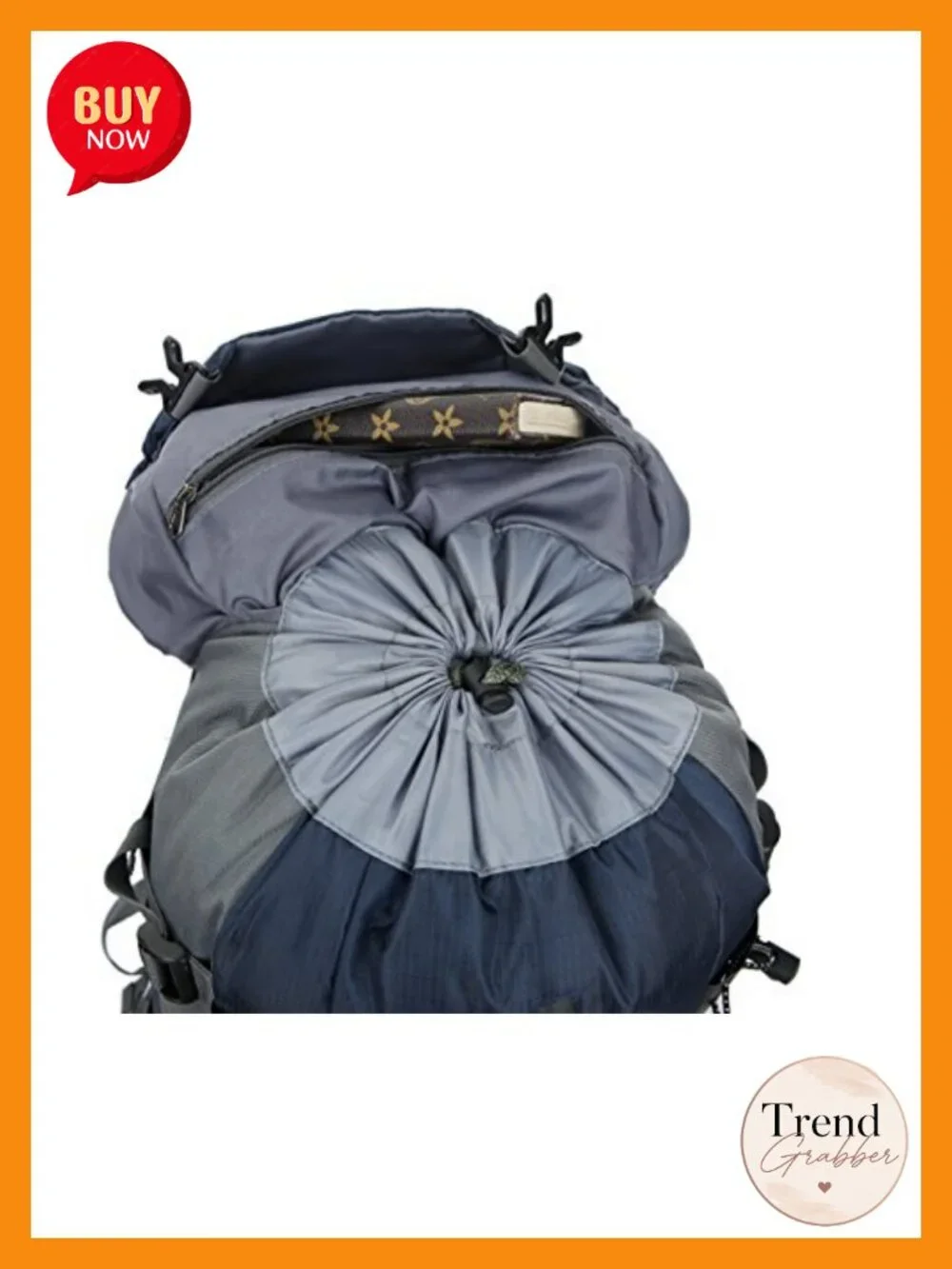 Waterproof Hiking Backpack 50L Ultralight Daypack with Rain Cover